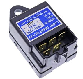 img 3 attached to Enhance Efficiency with JEENDA NGK Lamp Timer 12V Time Relay for Kubota 15694-65992 15694-65990 S81NL Relay