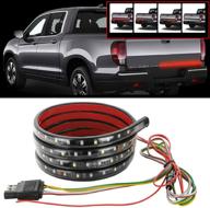 🚦 socal-led 48" led tailgate light bar: switchback multi-function brake/signal/emergency/tail light dual color red white - find the perfect rear lighting solution logo