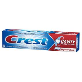 img 3 attached to Crest Cavity Protection Toothpaste, Regular, 8.2 Oz (Set of 6)