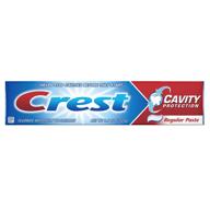 crest cavity protection toothpaste, regular, 8.2 oz (set of 6) logo