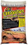 zoomed excavator clay burrow substrate: premium pet supply for burrowing thrills - 10 lb. logo