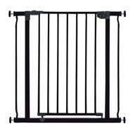 🚧 dreambaby liberty walk thru auto close baby safety gate | pressure mounted security gate - model l1992bb, black | fits 29.5-36.5 inch openings logo