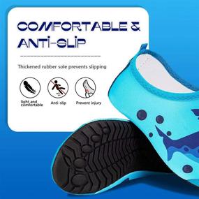 img 1 attached to 🩲 Torotto Kids Water Shoes: Ideal Swimwear for Toddlers - Aqua Socks for Girls