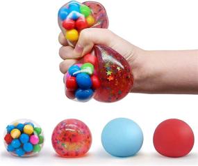 img 4 attached to 🧸 Toycraz Squishy Squeezing Colorful Sensory: A Fun and Engaging Sensory Toy for Kids and Adults