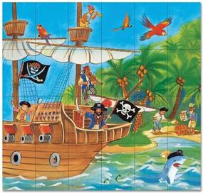 img 1 attached to Peaceable Kingdom Pirates Match Puzzles