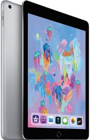 img 2 attached to Renewed Apple iPad 128GB WiFi in Space Gray (2018 Model)