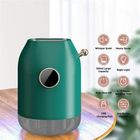 img 2 attached to PAIKIUU Humidifiers Humidifier Portable Adjustable