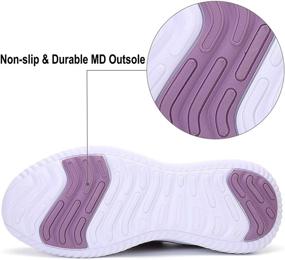 img 1 attached to 👟 Kuseeker Women's Mesh Lightweight Walking Shoes: Slip-On Tennis Sneakers for Breathable & Casual Running