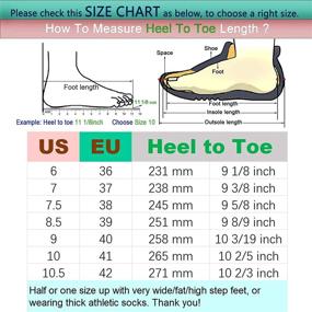 img 3 attached to 👟 Kuseeker Women's Mesh Lightweight Walking Shoes: Slip-On Tennis Sneakers for Breathable & Casual Running