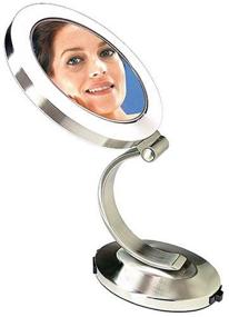 img 1 attached to 💄 Zadro 1X/8X Lighted Vanity C Mirror: The Perfect Beauty Essential for Your Everyday Routine