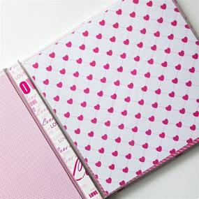img 2 attached to 📔 Love Themed Scrapbook Album: 10"x10" with 40 Sheet Scrapbook Paper - Cherish Precious Memories