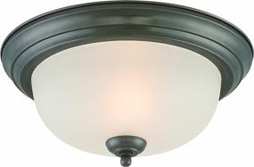 img 1 attached to Thomas Lighting SL878115 Потолочная основная потолочная люстра в масляном бронзе.