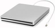 ploveyy usb c superdrive dvd/cd drive for mac book pro air/laptop/desktop - compatible with windows & mac os logo