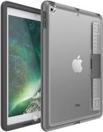 📱 protect and style your ipad (5th and 6th gen) with the durable otterbox unlimited case in slate gray (77-59037) logo
