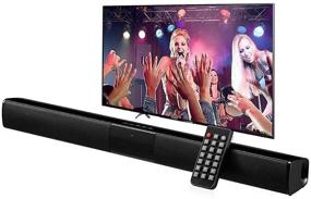 img 3 attached to 🔊 Enhanced Wireless Bluetooth Soundbar Speakers