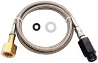 soda stream co2 cylinder fill station adapter kit - easy filling solution for soda maker tank (36 inch hose) logo