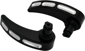 img 2 attached to 🛵 Enhance Your Harley Davidson Touring Experience: Amazicha Black Saddlebag Latch Kit - Compatible with 2014-2021 Street Glide, Electra Glide, Road Glide, Road King, Ultra Limited