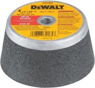 🔧 dewalt dw4960: steel backed cup grinding wheel, 4" x 2" x 5/8"-11" – high performance for precision grinding logo