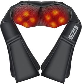 img 4 attached to Shiatsu Shoulder Massager Electric Kneading Wellness & Relaxation