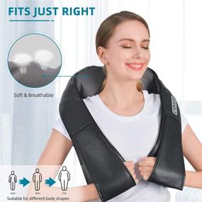 img 3 attached to Shiatsu Shoulder Massager Electric Kneading Wellness & Relaxation