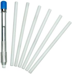 img 4 attached to 🔥 ALLY Tools Round Soapstone Holder Set: 7 Professional Quality Pens for Welding & Welders - Removable Markings on Steel, Aluminum, and Cast Iron