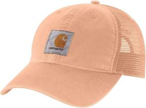 img 1 attached to 🧢 Carhartt Men's Sandstone Meshback Cap in Buffalo style