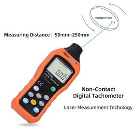 img 1 attached to 🔍 Enhanced Precision and Functionality: Protmex Reflective Tachometer
