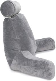 img 1 attached to Backrest Reading Pillow Memory Adjustable