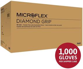 img 2 attached to High-Quality X-Large Diamond Grip Latex Gloves - Microflex MF-300-XL (Case of 10)