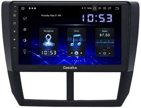 img 4 attached to 🚗 DASAITA Android 10.0 Car Stereo for Subaru Forester XT/Impreza WRX 2008-2012 - In-Dash Octa Core Head Unit with 4GB RAM, 32GB Storage, GPS Navigation, and Free 8G Card + Updates
