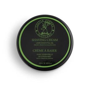 img 1 attached to 🍈 Lime Oil Shaving Cream by Castle Forbes - 6.8 fl. oz.