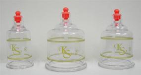 img 1 attached to KS Choi Corp Professional Cupping Set (17 Cups) - Made in Korea with Extension Tube ($3.00 Value)