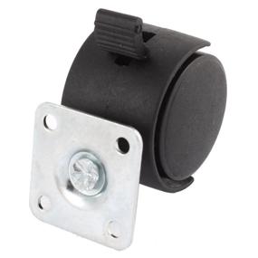 img 1 attached to Uxcell A15110300Ux0696 Square Swivel Caster