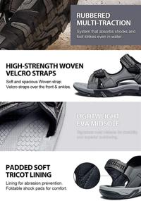 img 2 attached to 👟 ATIKA Lightweight Athletic Sandals for Outdoor Activities