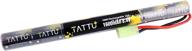 🔋 tattu 8.4v nimh airsoft battery: 1600mah butterfly nunchuck stick battery with tamiya connector, optimized for airsoft guns logo