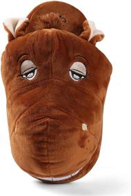 img 1 attached to Aerusi Unisex Animal Slipper Черные Детские Туфли для Мальчиков в Сапогах - Стильная и Удобная Обувь для Детей