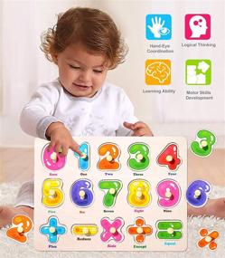 img 3 attached to 🔤 Toddlers Alphabet Preschool Educational Montessori: Enhancing Early Learning & Language Skills