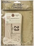 tim holtz - advantus salvaged tags idea-0 (25 pack) logo