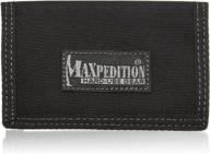 💼 maxpedition micro wallet - mx218b brk gear logo