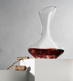 img 3 attached to 🍷 Godinger Wine Decanter Carafe, Hand Blown Wine Aerator - Perfect Wine Gifts for Wine Lovers