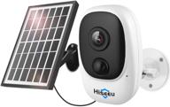 📷 hiseeu 1080p solar wireless camera | outdoor security camera with app remote | 2-way audio | motion alert | rechargeable batteries | ip65 waterproof | night vision | 2.4ghz wifi | sd & cloud storage logo