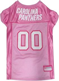 img 4 attached to Carolina Panthers Jersey Pink Medium