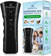 🐕 krohnetec dog training device: effective bark control, flashlight & behavior correction - anti barking tool логотип