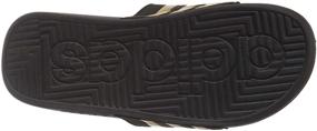img 1 attached to 👟 Adidas Adissage Slide Sandal Black: Comfortable and Stylish Footwear