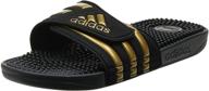 👟 adidas adissage slide sandal black: comfortable and stylish footwear logo