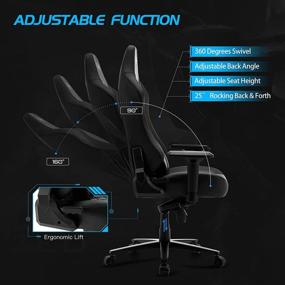 img 2 attached to Version Adjustable Armrests Premium Headrest Sports & Fitness for Leisure Sports & Game Room