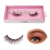 🌟 glamnetic brown lashes - pixie: vegan magnetic eyelashes for natural cat eye flair, reusable up to 60 times (1 pair) logo