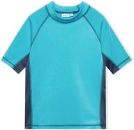 👕 hipeta boys upf 50+ short sleeve rashguard swim shirt for enhanced sun protection during swimming logo