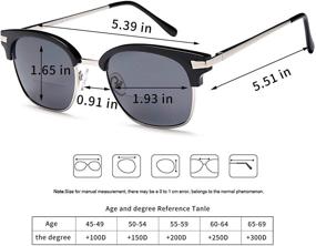 img 1 attached to VVDQELLA Bifocal Reading Sunglasses Protection Vision Care for Reading Glasses