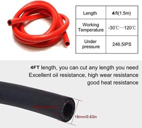 img 1 attached to BBPerformance Temperature Silicone Vacuum Tubing